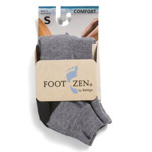 BALEGA Grey Footzen Quarter Cut Comfort Socks